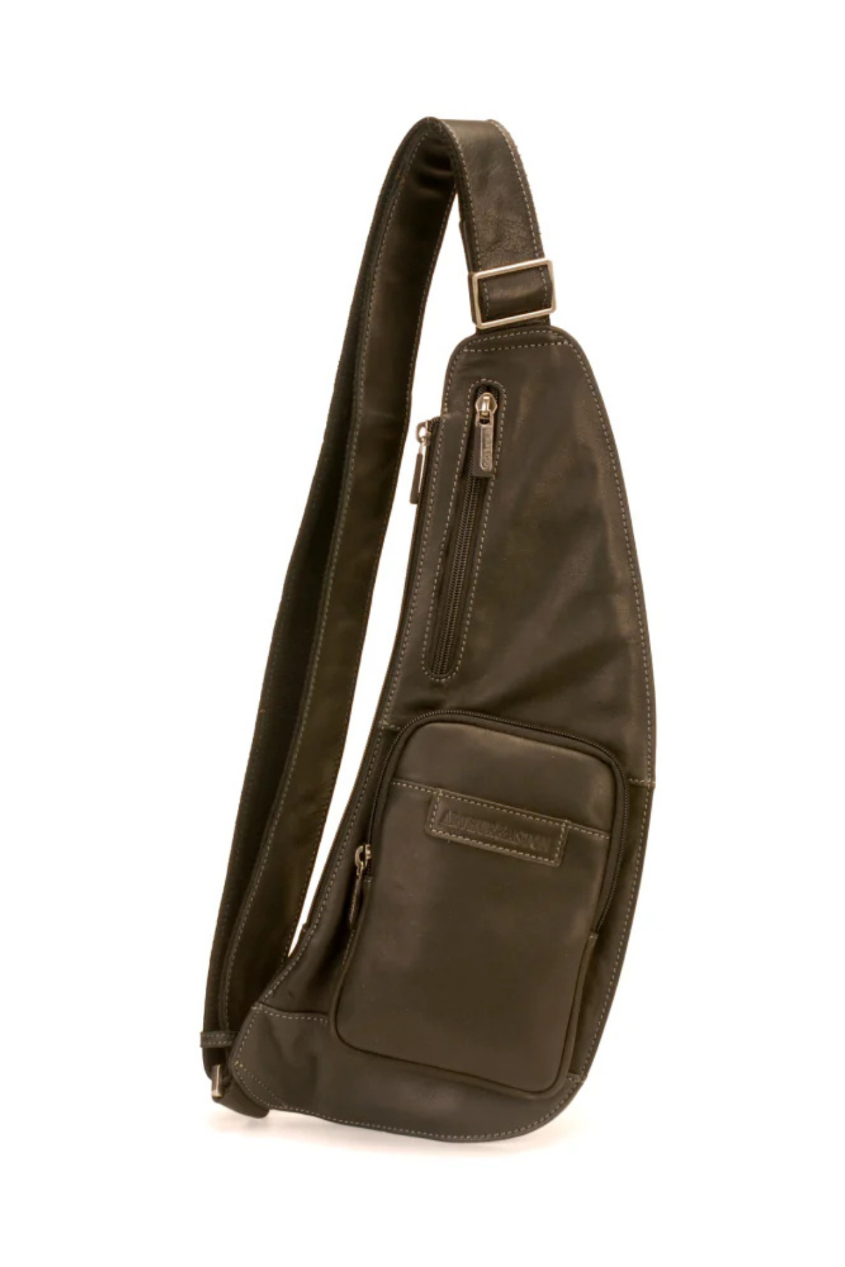 Sac Johany bandoulière cuir noir Arthur & Aston
