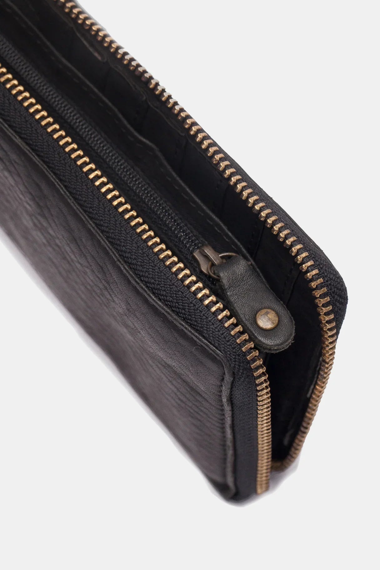 Portefeuille compagnon Biba noir avec zip