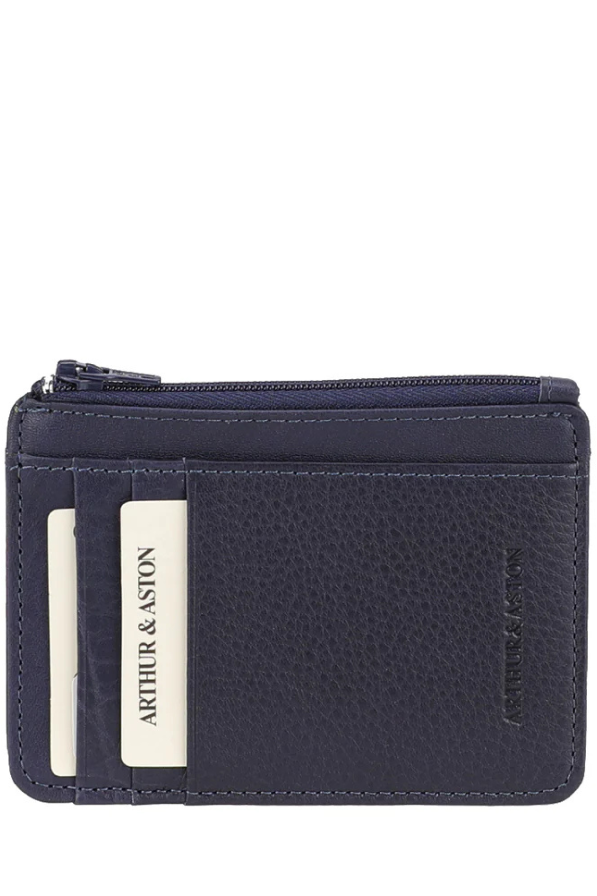 Porte-cartes cuir RFID Ange bleu Arthur & Aston