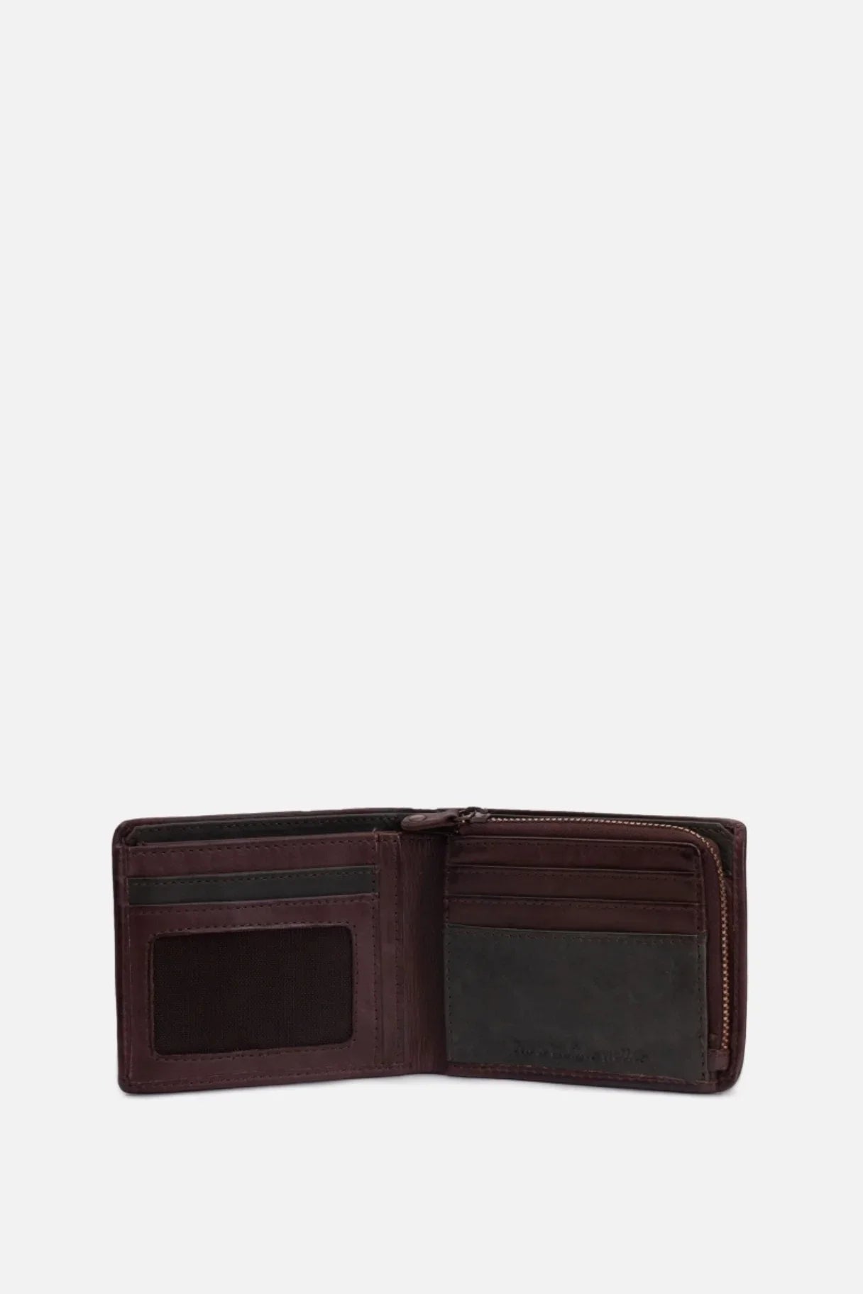 portefeuille homme cuir lavé tannage végétal BIBA Michigan MIC15 intérieur