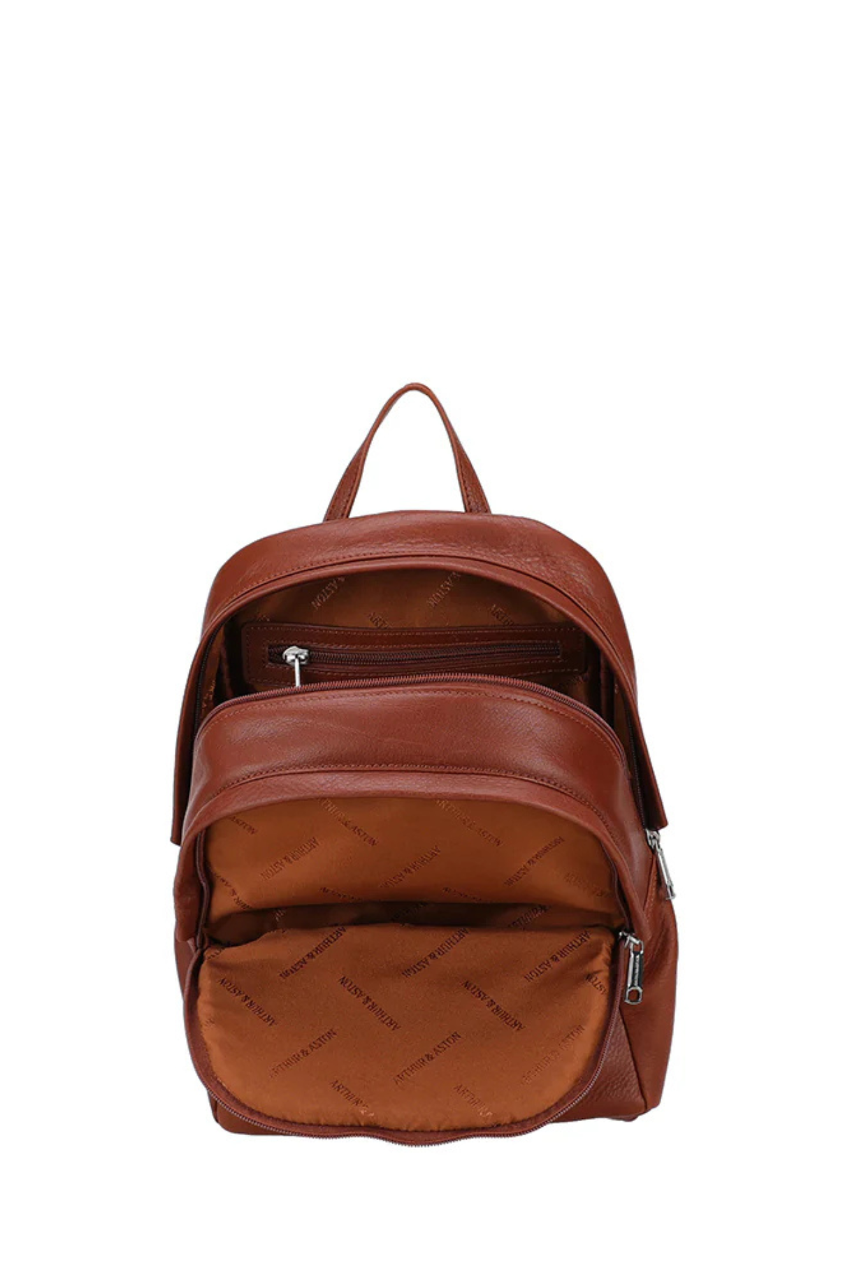 intérieur sac à dos cuir homme ange 2528-13 compartiments et poches