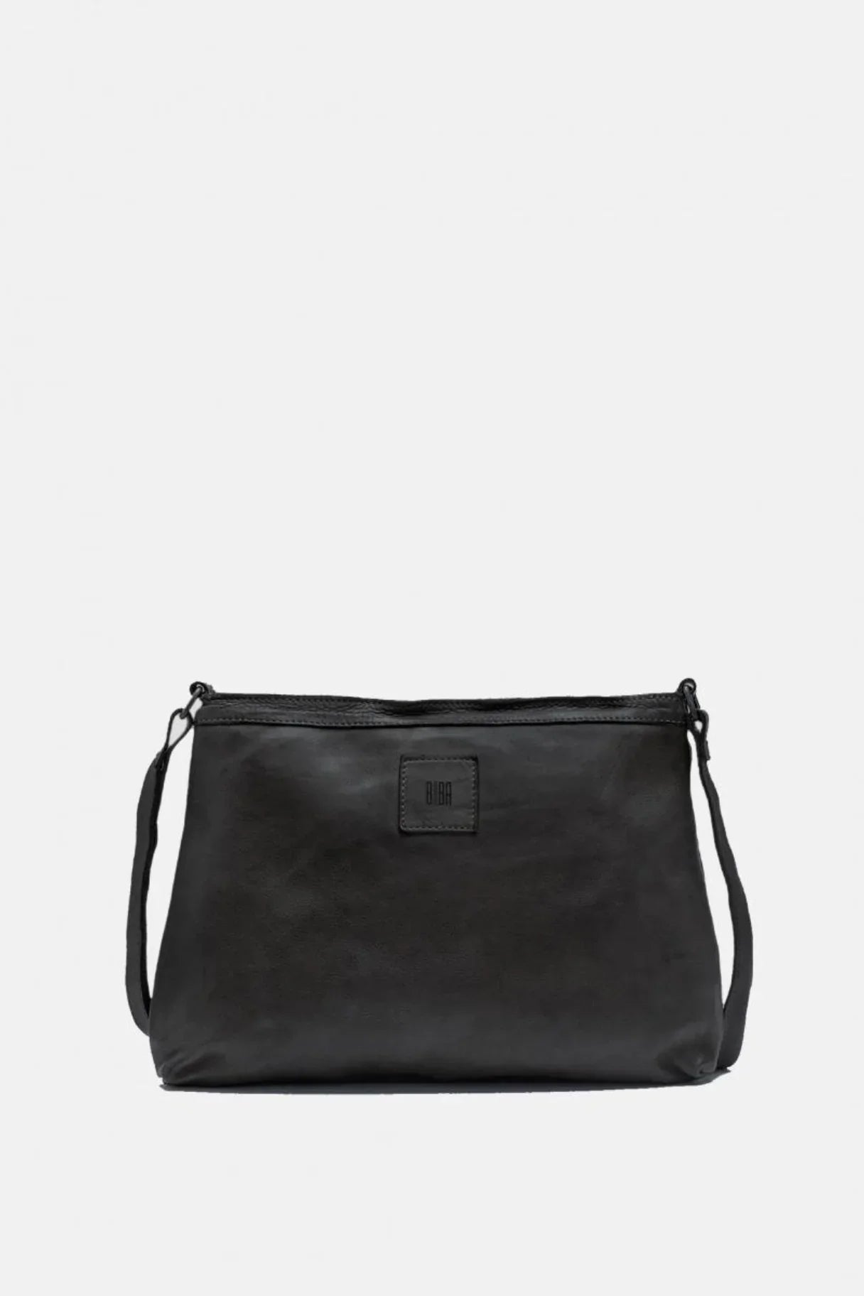 BIBA - Sac bandoulière en cuir - couleur noir
