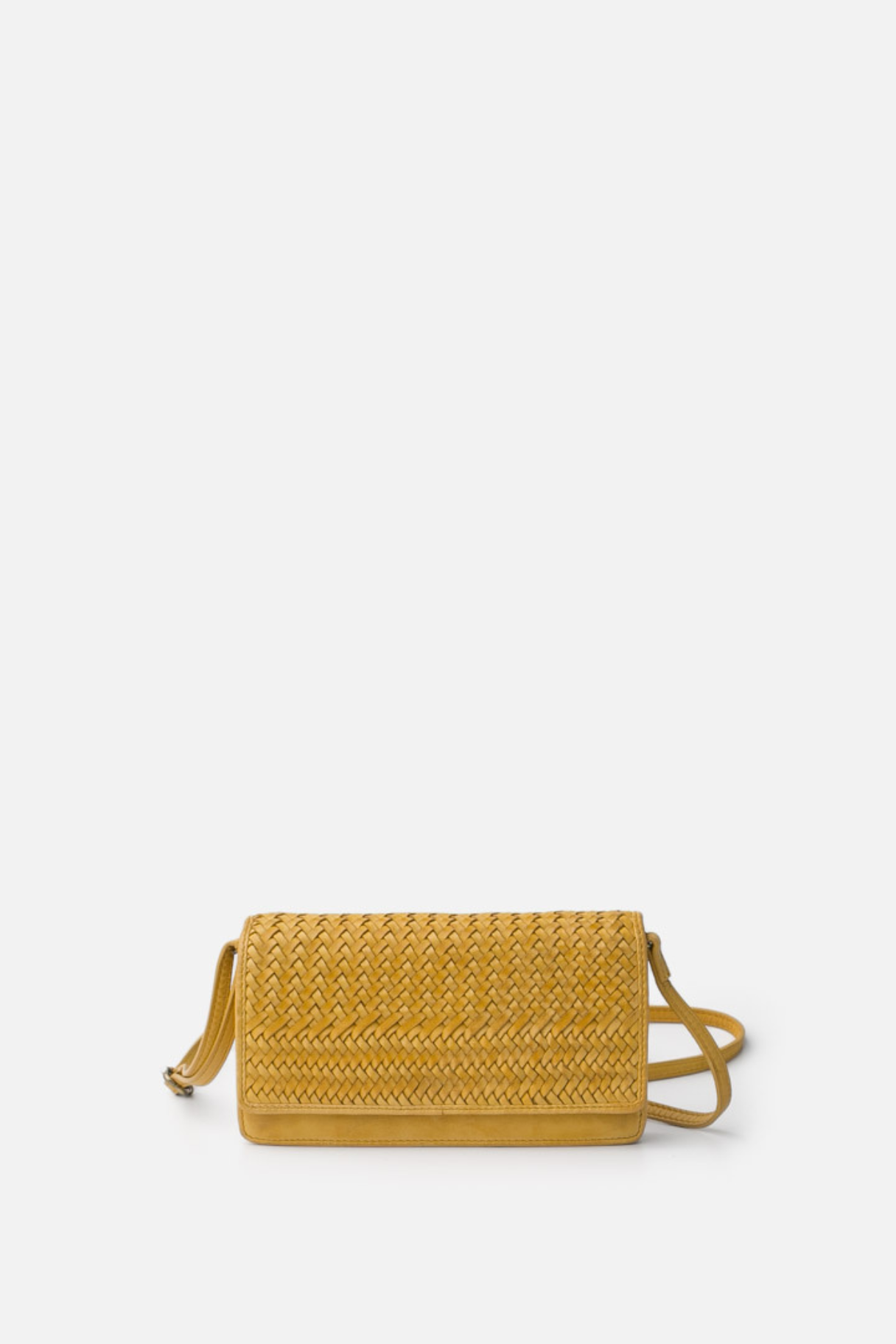 Mini sac bandoulière Biba moutarde
