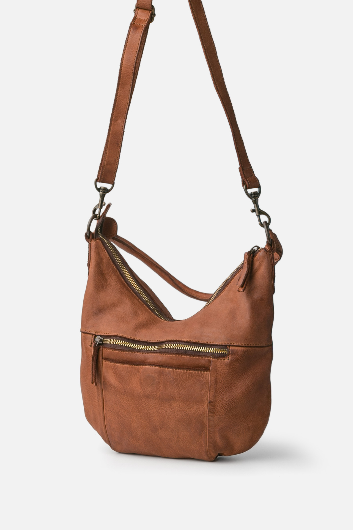 Sac en cuir Biba BT29 zip arrière