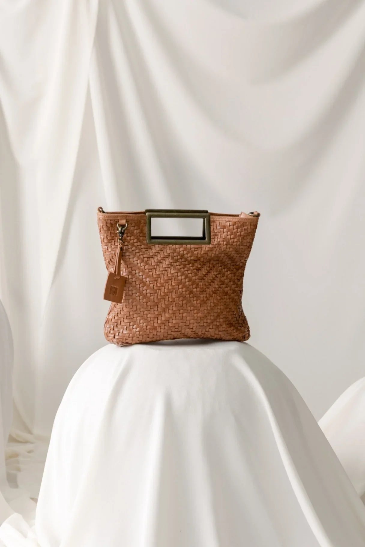 Sac en cuir tressé Biba CAP2L