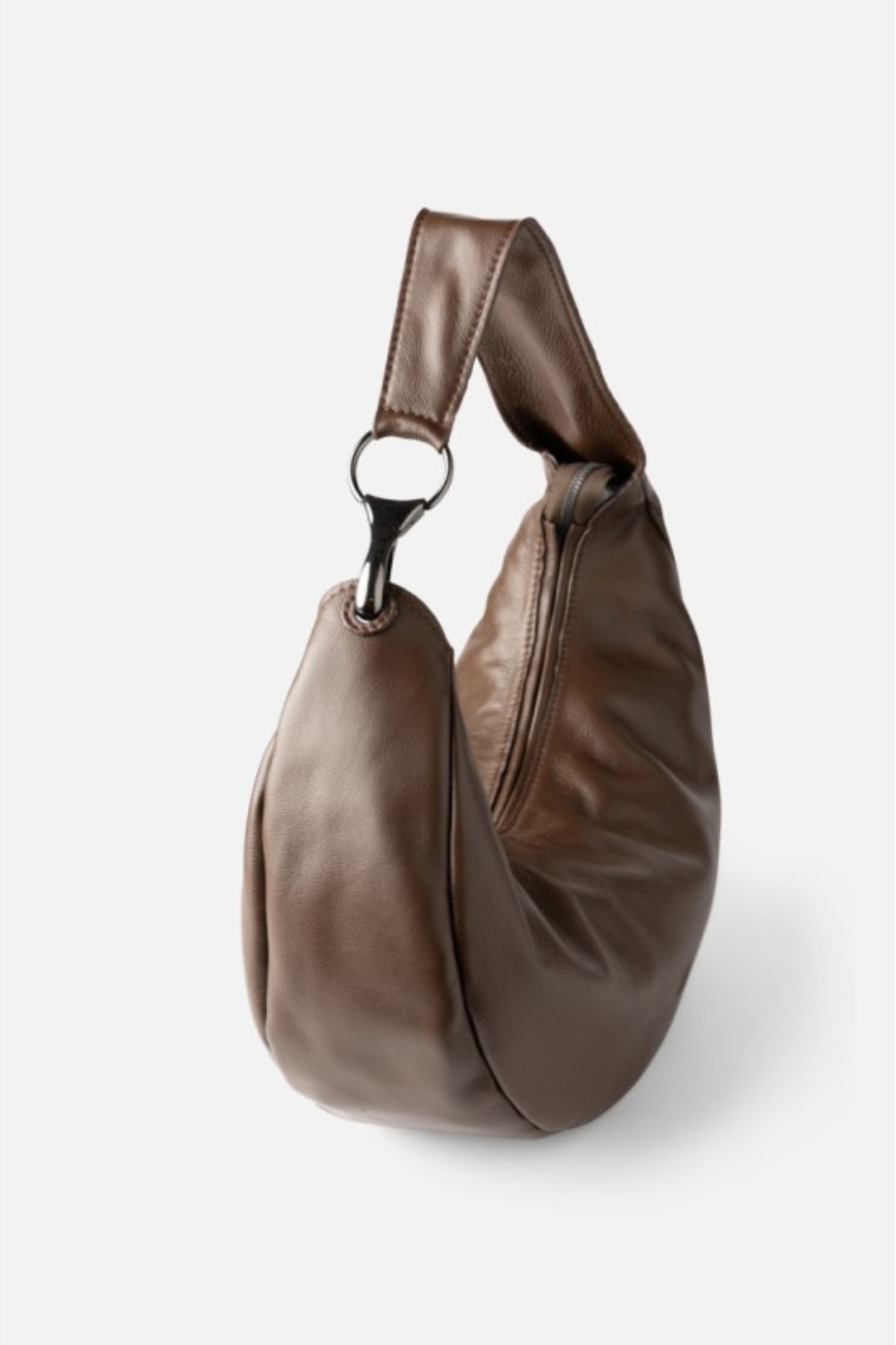 Sac Jackpot Biba marron vu de profil