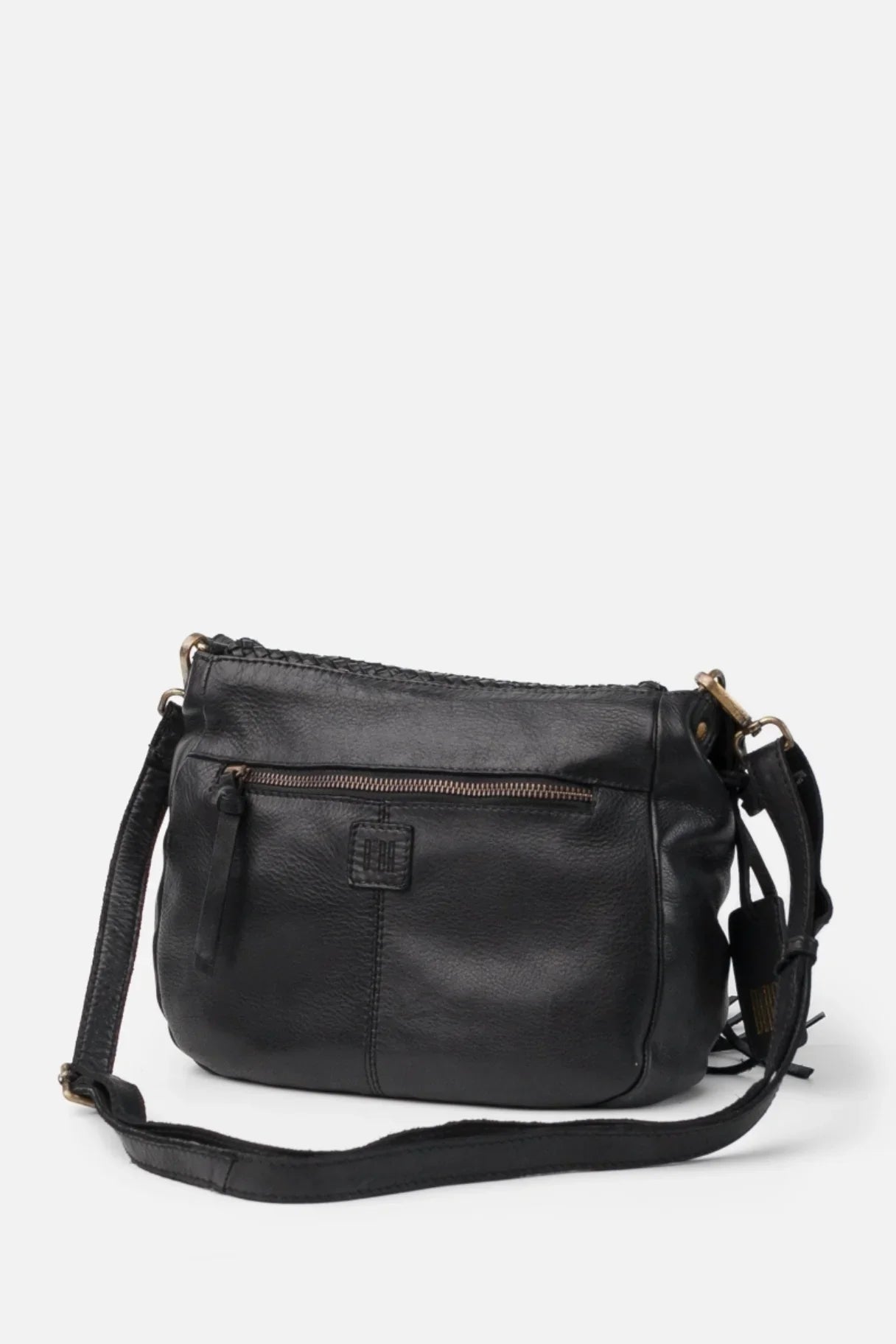 BIBA - Sac Varney en cuir noir , vu de l'arrière
