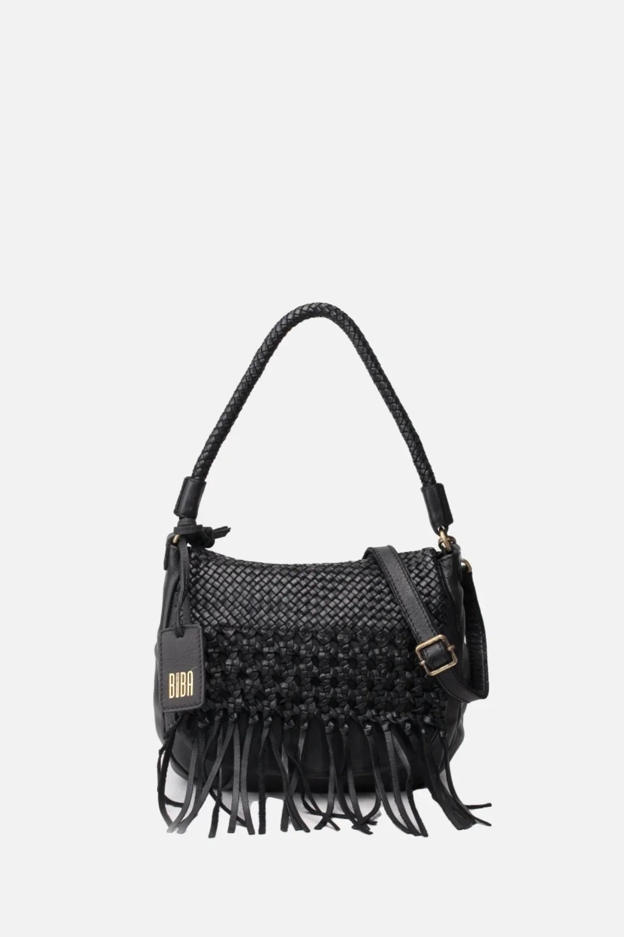 BIBA - Sac à main convertible en bandoulière - couleur noir