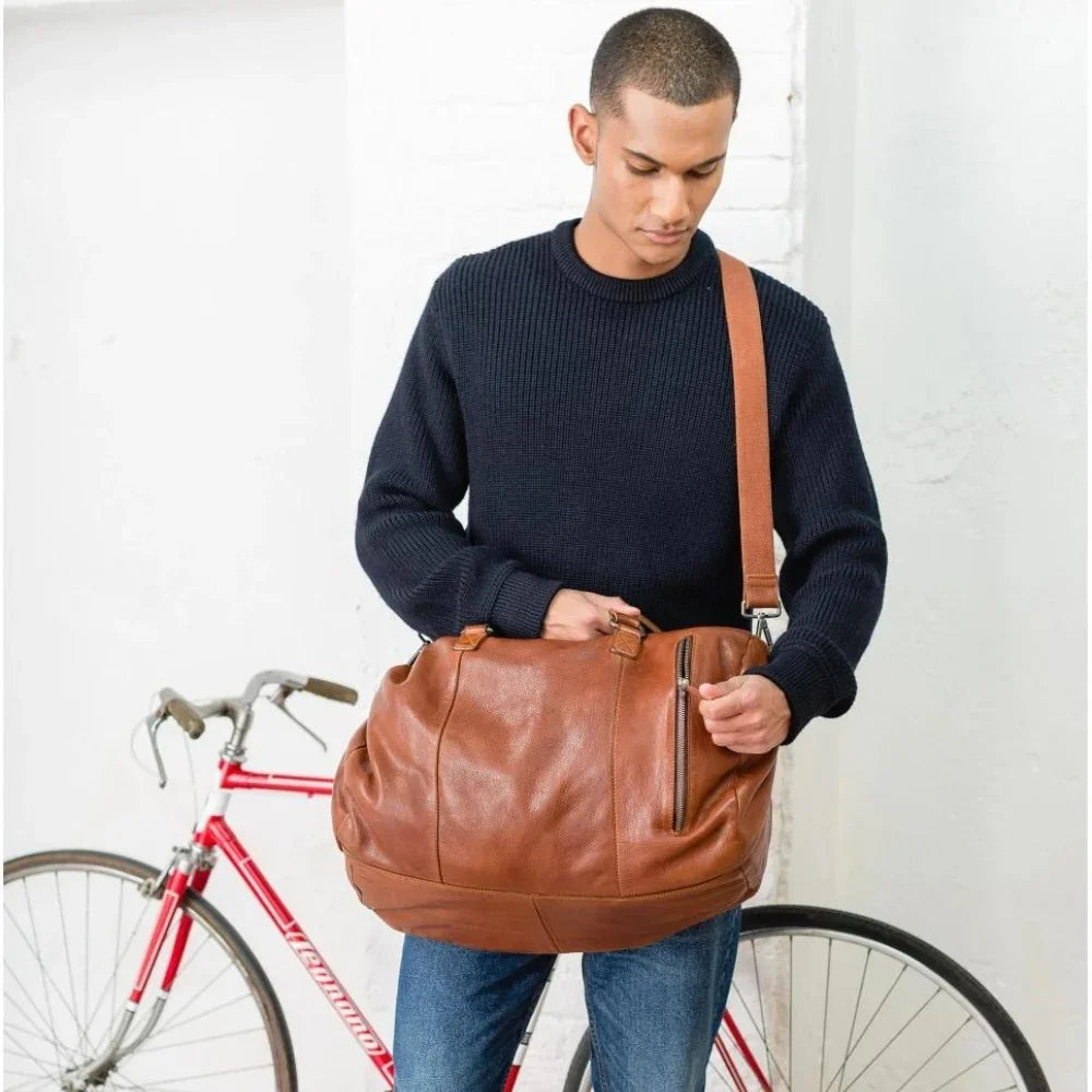 Sac en cuir pour homme | Besace, sac à dos & cabas