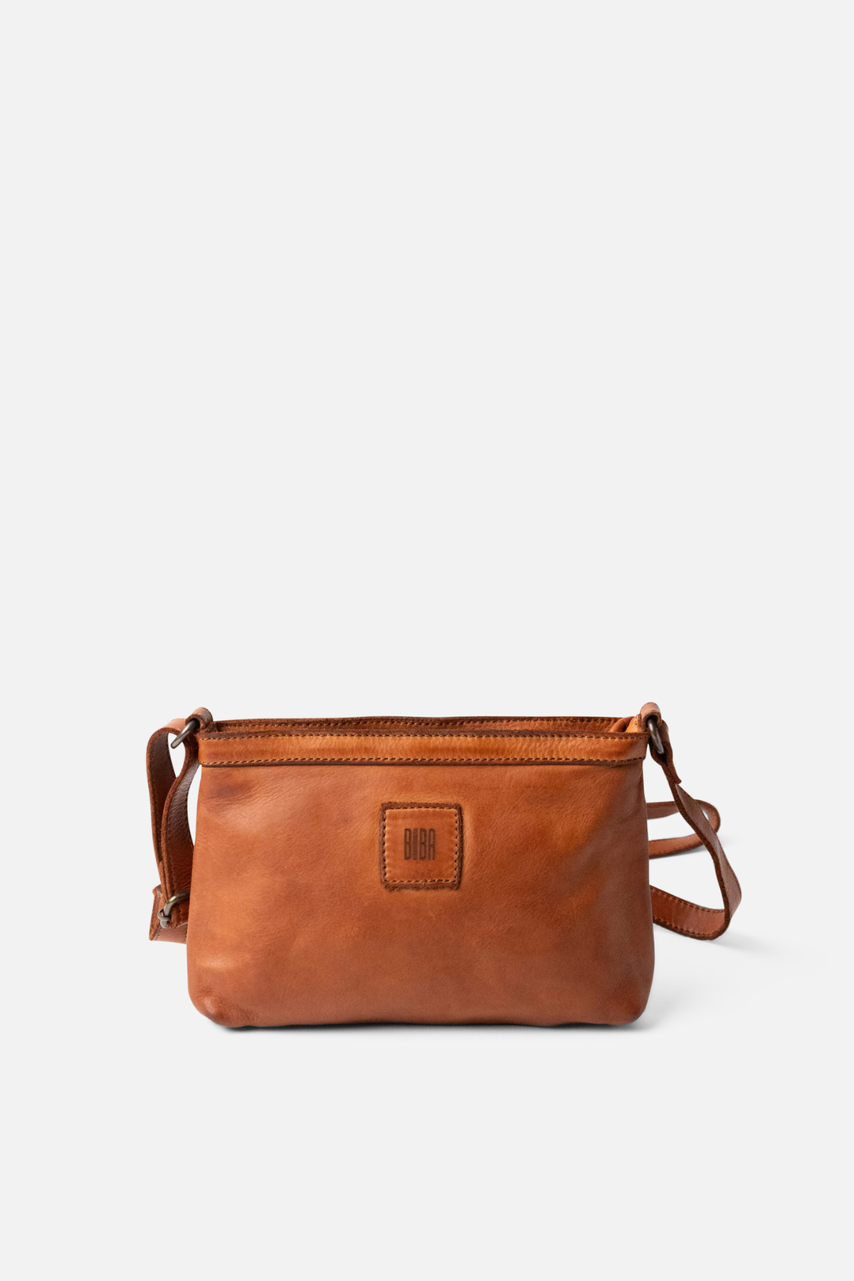 Mini sac bandoulière cuir Biba Boston – Pochette bandoulière cuir de vachette lavé