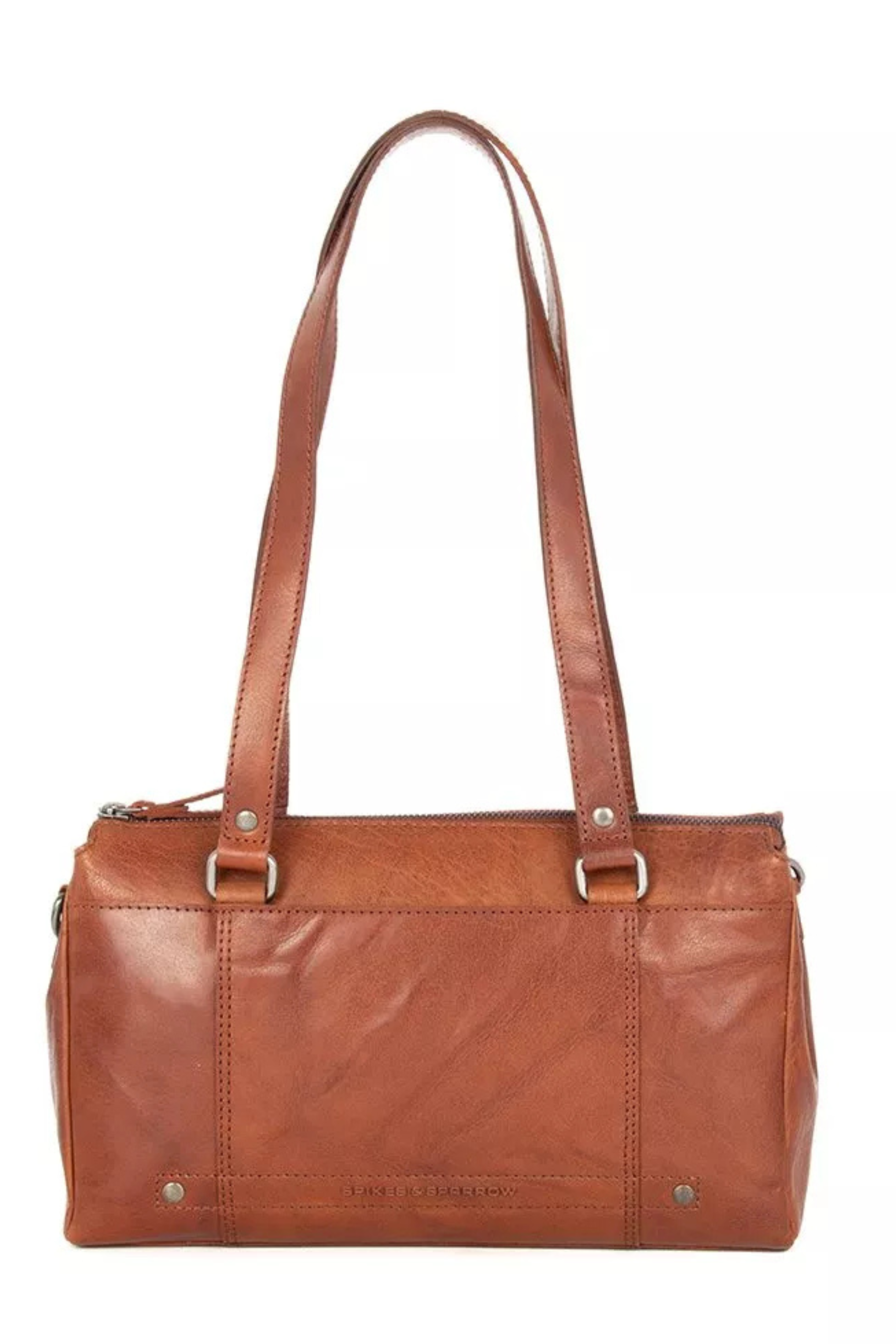 Sac à bandoulière Jeannine cuir camel Spikes & Sparrow face