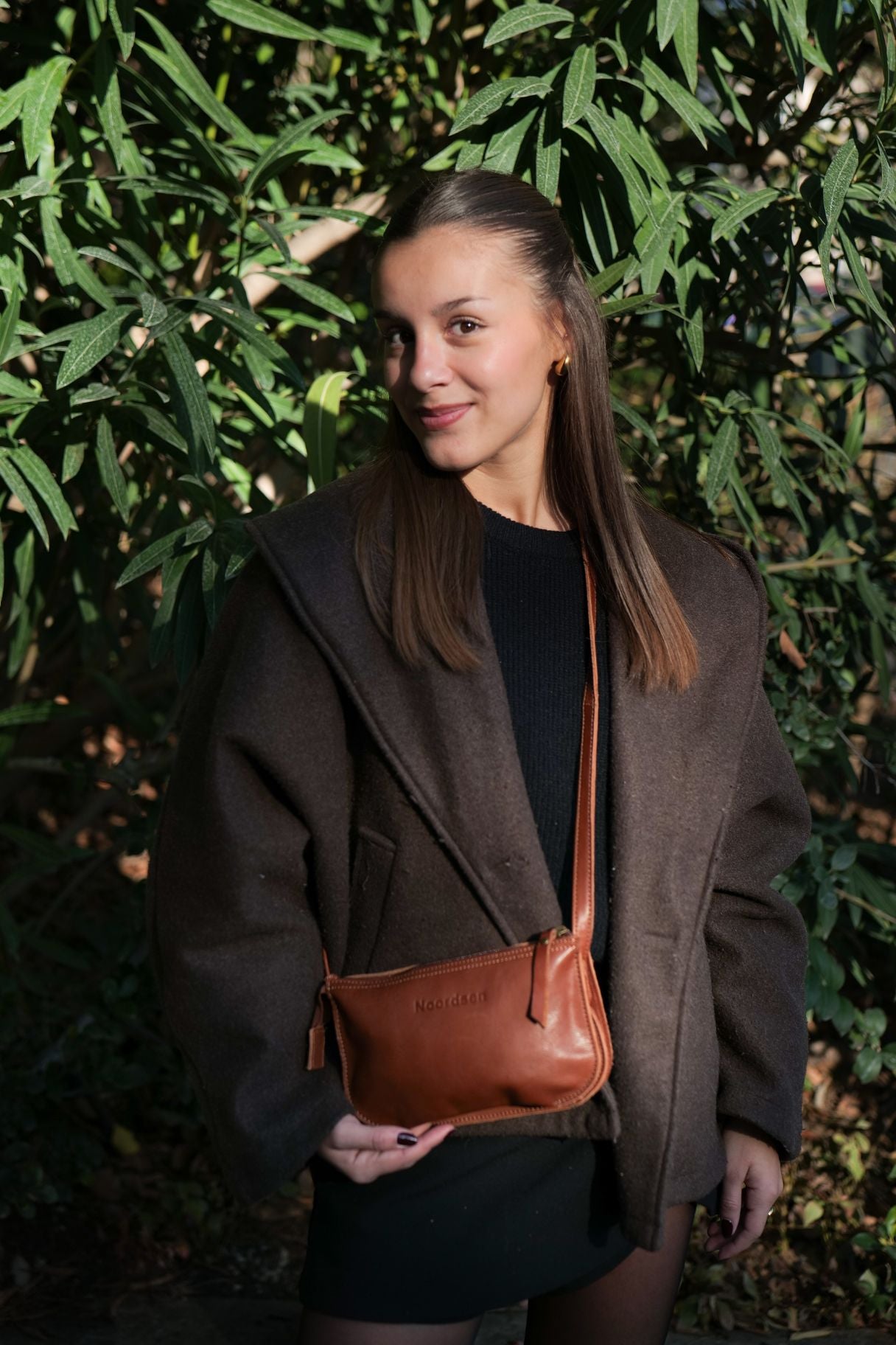 Sac en cuir cognac tannage végétal 