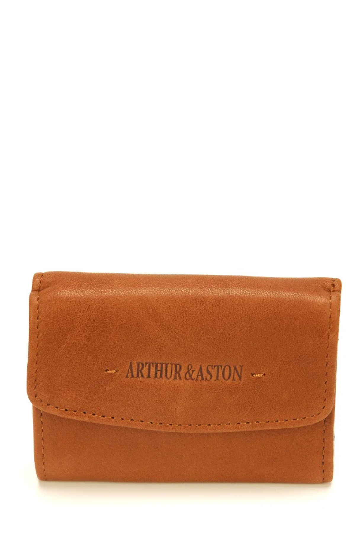 Porte-monnaie cuir Johany coloris camel format compact