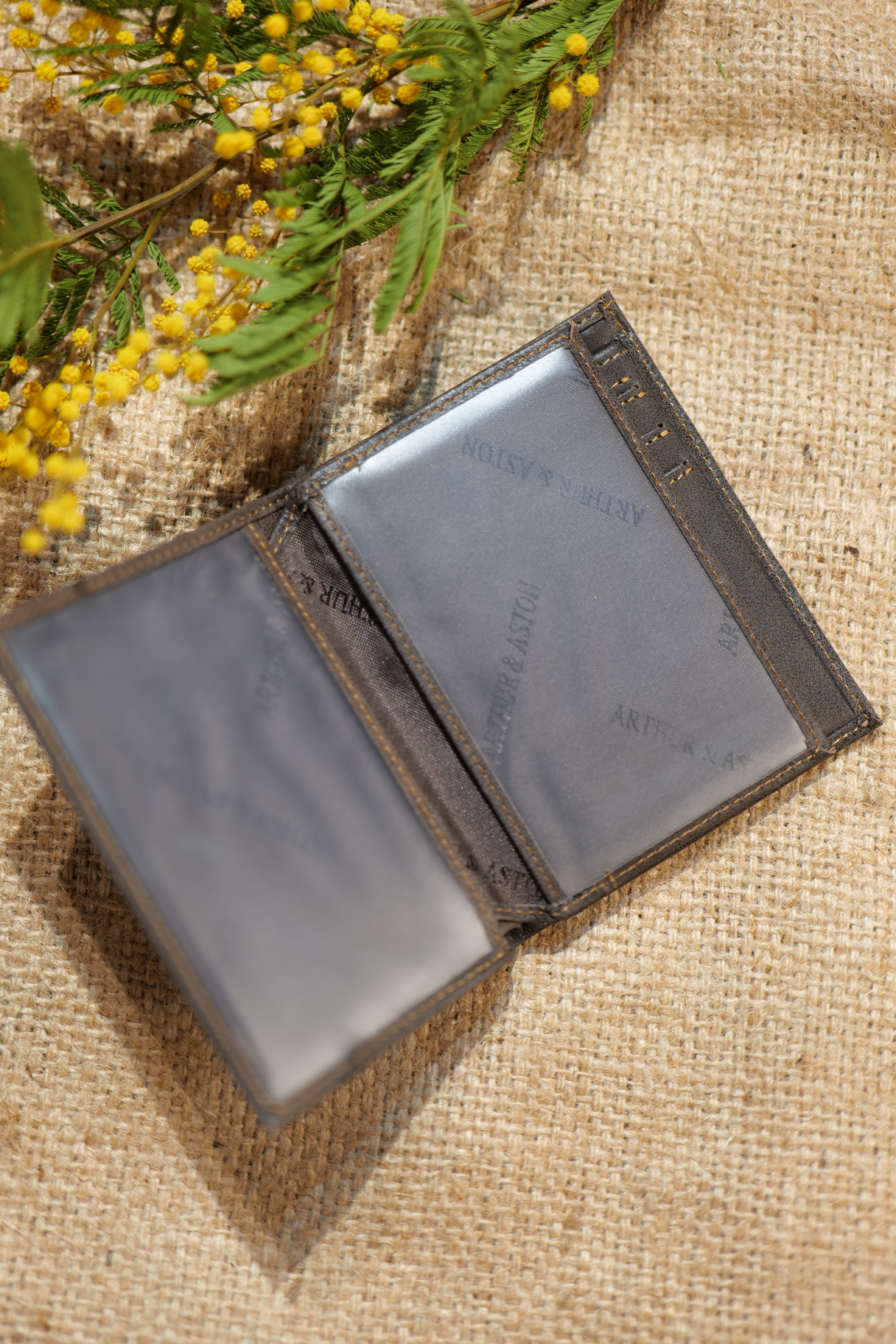 Portefeuille en cuir compact pour homme - Arthur & Aston - Diego