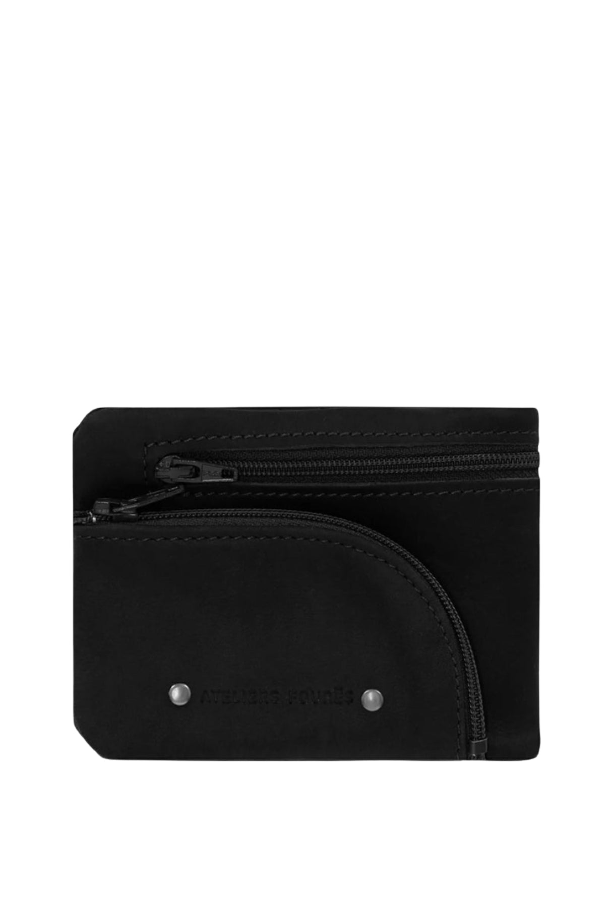 portefeuille ulysse ateliers foures cuir noir