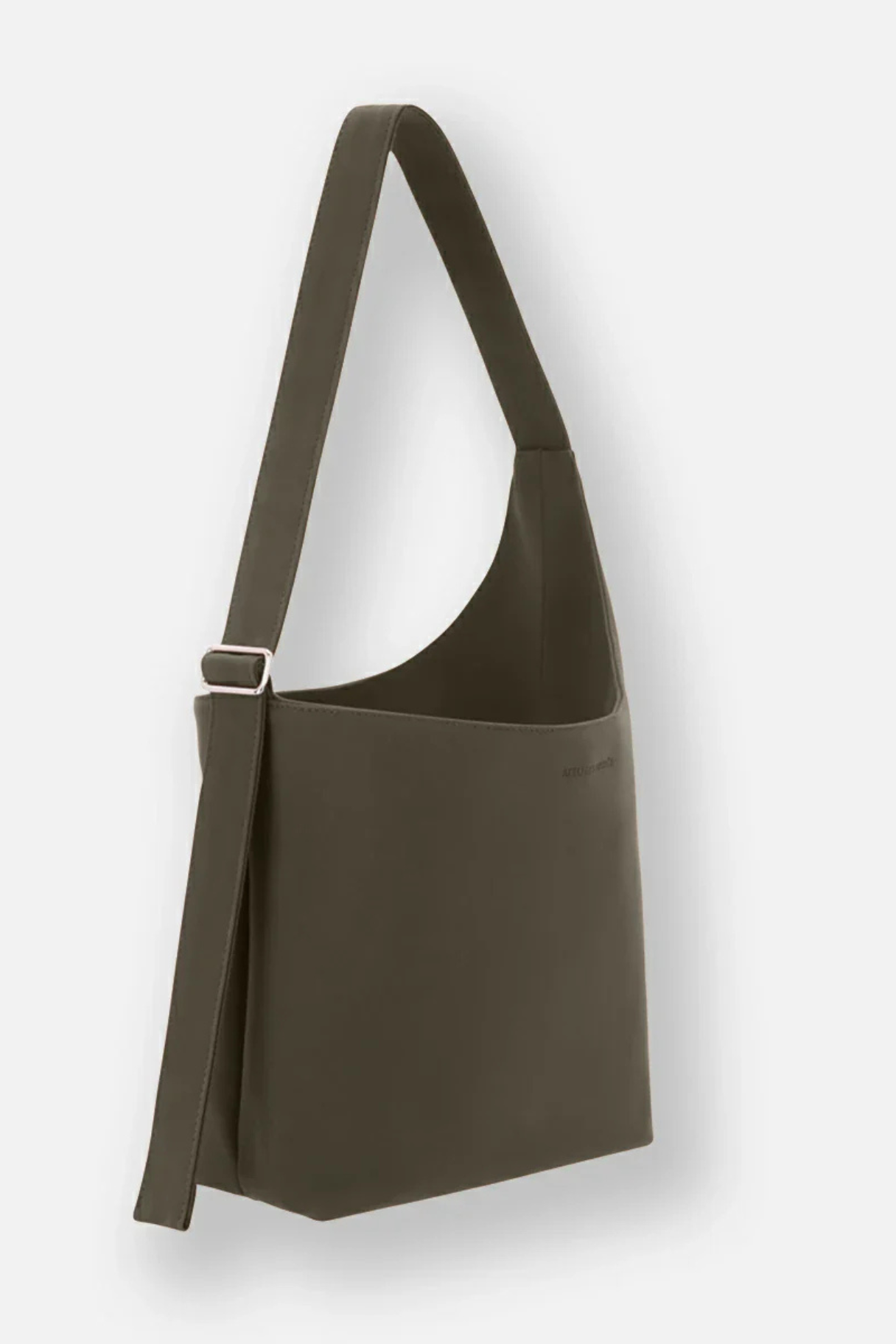 Sac asymétrique Adastrée vert kaki vue 3/4 made in France