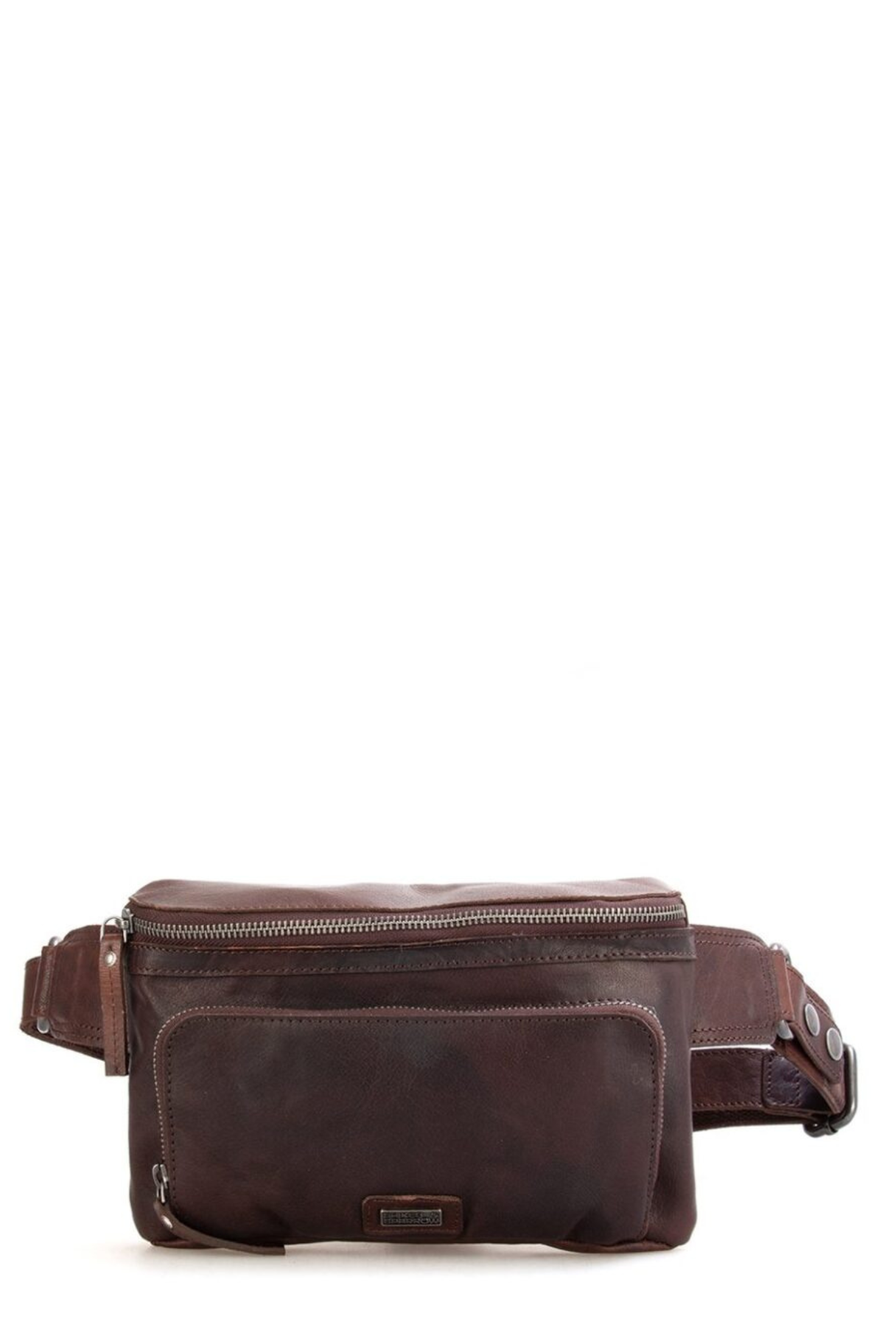 Sac banane cuir chataignes Oregon Spikes & Sparrow