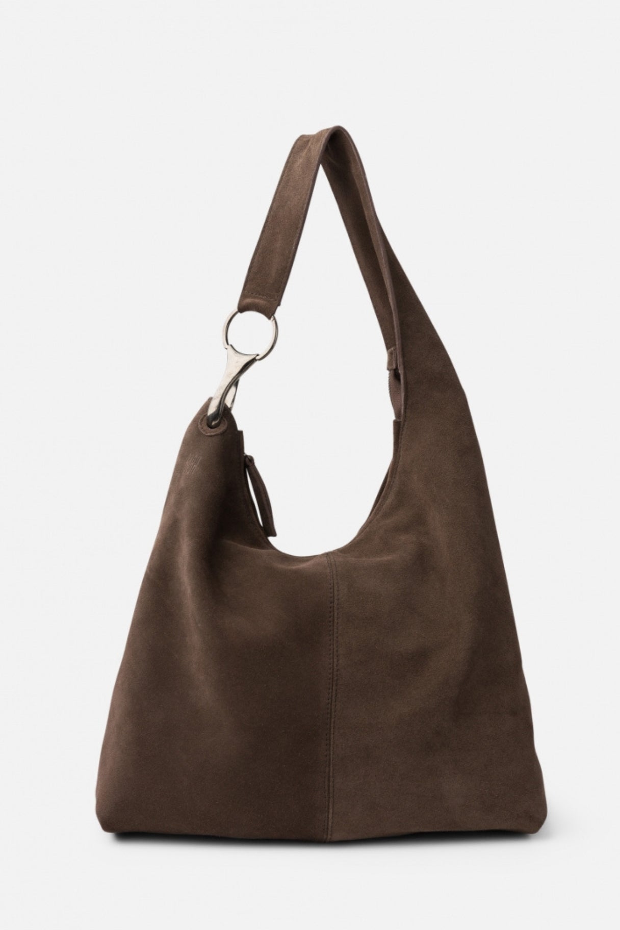 sac jackpot en daim chocolat